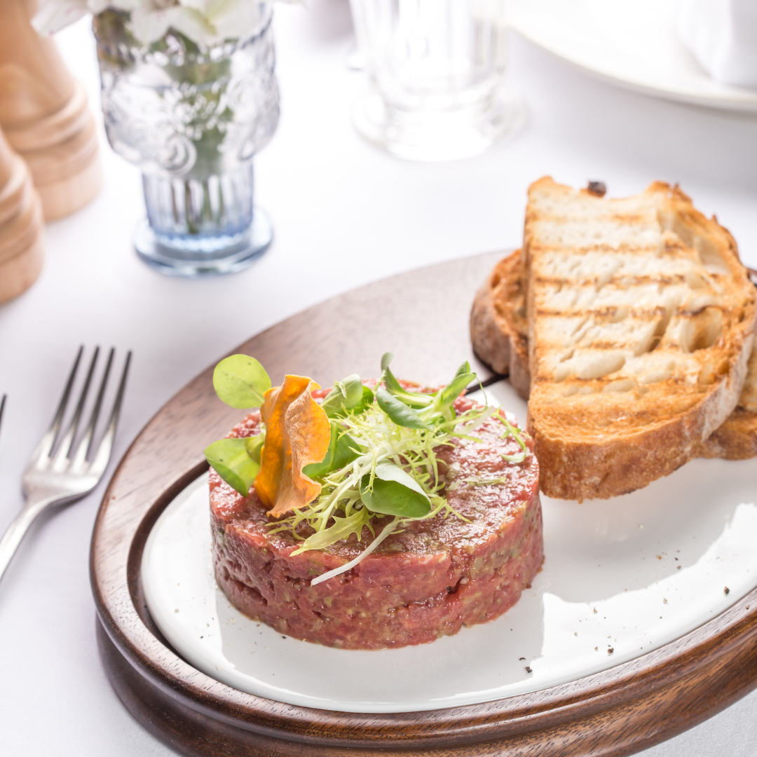 Steak tartare met pesto
