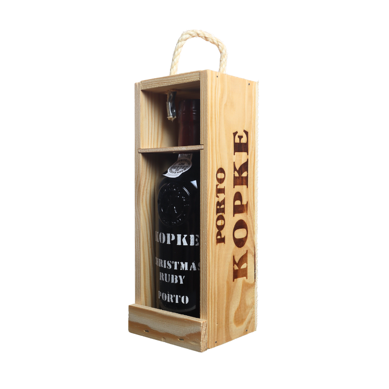Kopke 'Christmas' Port – 1/2 Fles in Houten Kistje