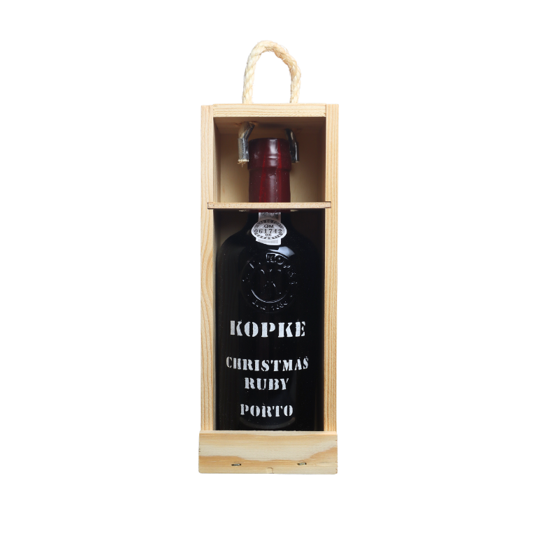 Kopke 'Christmas' Port – 1/2 Fles in Houten Kistje